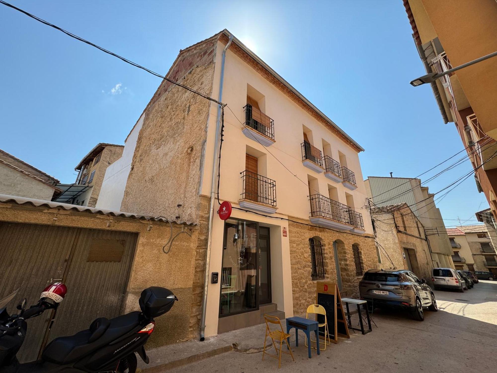 Casa Don Pelayo Boutique Apartments & Cafe Valderrobres Bagian luar foto